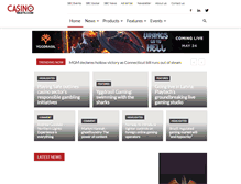 Tablet Screenshot of casinobeats.com
